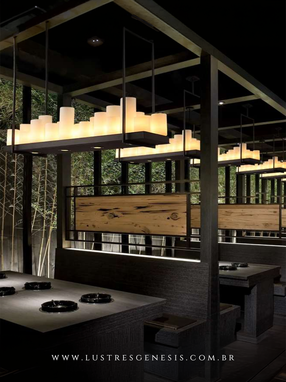 Lustre Pendente Design Exclusivo 90cm Bivolt Bar Americano